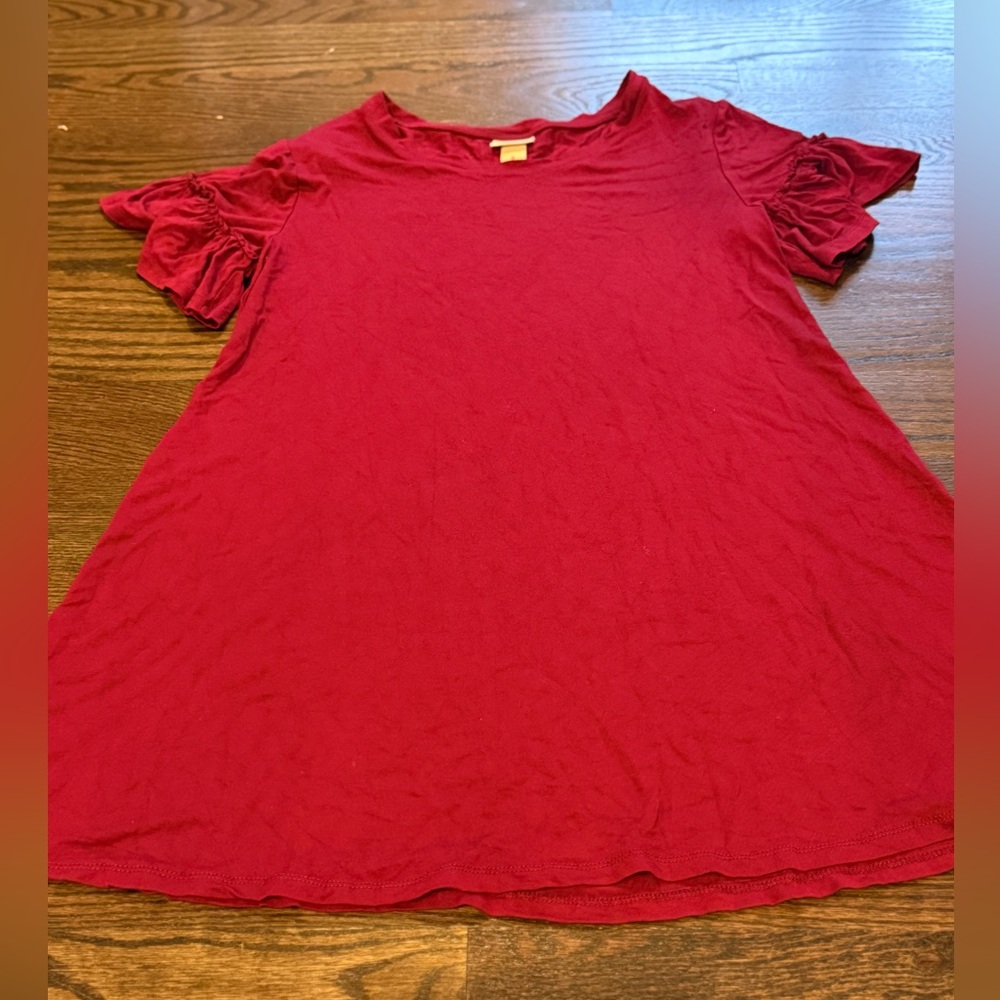 Mossimo Supply Co ruffled sleeve dress small
